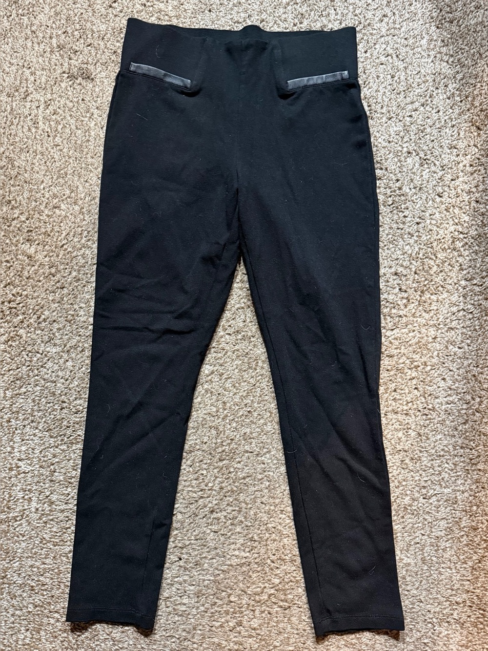 Ci Sono Ponte Collection Black Leggings
